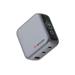 VERBATIM Mini GaN Nabíječka s displejem 100W, 2xUSB-C, 1xUSB-A, černá 30239