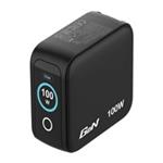 VERBATIM Mini GaN Nabíječka s displejem 100W, 2xUSB-C, 1xUSB-A, černá 30239
