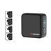 VERBATIM Mini GaN Nabíječka s displejem 140W, 3xUSB-C, 1xUSB-A, černá 30240