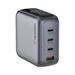 VERBATIM Mini GaN Nabíječka s displejem 140W, 3xUSB-C, 1xUSB-A, černá 30240