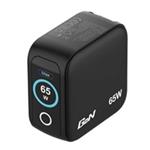 VERBATIM Mini GaN Nabíječka s displejem 65W, 2xUSB-C, 1xUSB-A, černá 30238