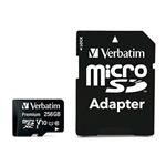 Verbatim pamäťová karta microSDHC/SDXC, 256GB, micro SDXC, 44087, s adaptérom