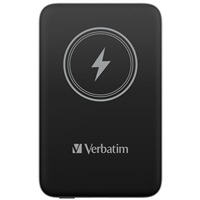 VERBATIM Powerbanka Charge 'n' Go, Magnetická, 10000 mAh, USB-C, Černá 32245