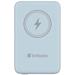 VERBATIM Powerbanka Charge 'n' Go, Magnetická, 10000 mAh, USB-C, Modrá 32247