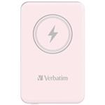 VERBATIM Powerbanka Charge 'n' Go, Magnetická, 5000 mAh, USB-C, Růžová 32243