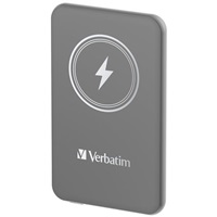 VERBATIM Powerbanka Charge 'n' Go, Magnetická, 5000 mAh, USB-C, Šedá 32244