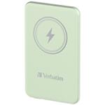 VERBATIM Powerbanka Charge 'n' Go, Magnetická, 5000 mAh, USB-C, Zelená 32241