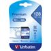 Verbatim Secure Digital Card, 128GB, SDXC, 44025, UHS-I U1 (Class 10)