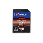 Verbatim Secure Digital Card, 128GB, SDXC, 44025, UHS-I U1 (Class 10)