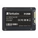 VERBATIM SSD Vi550 S3 512GB SATA III, 2.5" W 535/ R 560 MB/s 49352