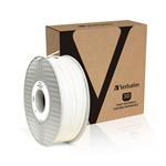 Verbatim Tefabloc TPE struna 1,75 mm pro 3D tiskárnu, 0,5kg, Bílá 0023942555100