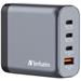 VERBATIM Univerzální cestovní adaptér GNC-140, 140W, 3x USB-C, 1x USB 32203