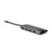 Verbatim USB-C multiport USB-C 3.1, 3x USB-A 3.0, HDMI, Gigabit Ethernet, SD/microSD 49142