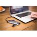 Verbatim USB-C multiport USB-C 3.1, 3x USB-A 3.0, HDMI, Gigabit Ethernet, SD/microSD 49142