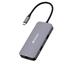 Verbatim USB-C Pro Multiport Hub CMH-05, 5 portů /HDMI, USB-A, USB-C, RJ45/, stříbrná 32150