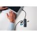 Verbatim USB-C Pro Multiport Hub CMH-08, 8 portů /HDMI, USB-A, USB-C, SD, microSD/ ,stříbrná 0023942321514