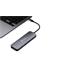 Verbatim USB-C Pro Multiport Hub CMH-08, 8 portů /HDMI, USB-A, USB-C, SD, microSD/ ,stříbrná 0023942321514