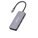 Verbatim USB-C Pro Multiport Hub CMH-09, 9 portů /HDMI, USB-A, USB-C, SD, microSD, RJ45/,stříbrná 0023942321521