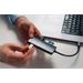 Verbatim USB-C Pro Multiport Hub CMH-09, 9 portů /HDMI, USB-A, USB-C, SD, microSD, RJ45/,stříbrná 0023942321521