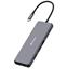 Verbatim USB-C Pro Multiport Hub CMH-13, 13 portů /HDMI, USB-A, USB-C, DP, RJ45, Audio/, stříbrná 0023942321538