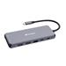 Verbatim USB-C Pro Multiport Hub CMH-14, 14 portů /HDMI, USB-A, USB-C, SD,microSD, RJ45, VGA, Audio 0023942321545