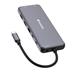 Verbatim USB-C Pro Multiport Hub CMH-14, 14 portů /HDMI, USB-A, USB-C, SD,microSD, RJ45, VGA, Audio 0023942321545