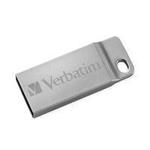 Verbatim USB flash disk, 2.0, 16GB, Store,N,Go Metal Executive, strieborný, 98748