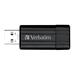 Verbatim USB flash disk, 2.0, 16GB, Store,N,Go PinStripe, čierny, 49063