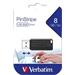 Verbatim USB flash disk, 2.0, 8GB, Store,N,Go PinStripe, čierny, 49062, pre archiváciu dát