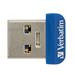 Verbatim USB flash disk, 3.0, 32GB, NANO Store,N,Stay, modrý, 98710