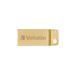 Verbatim USB flash disk, 3.0, 32GB, Store,N,Go Metal Executive, zlatý, 99105