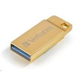 Verbatim USB flash disk, 3.0, 32GB, Store,N,Go Metal Executive, zlatý, 99105