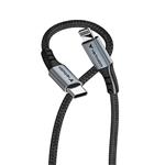 Verbatim USB kábel USB C samec - USB lightning samec, 60W, 1.2m, čierny, box, 31844
