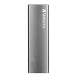 VERBATIM Vx500 EXTERNAL SSD Drive 120GB silver USB-C 47441