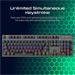 Vertux Gaming Tactical Advance Performance Mechanical Keyboard - Black (English) TASTACTICAL