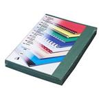 Viazací kryt Eurosupplies kartonový Delta A4 250g/m2 100ks, imitace kůže, zelený lamcoda4000v