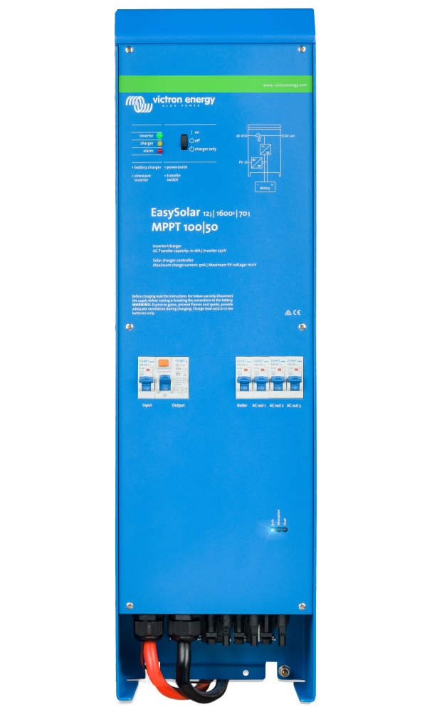 Victron EasySolar 12/1600/70 Hybridní solární jednotka s AC jističi CEP121621000