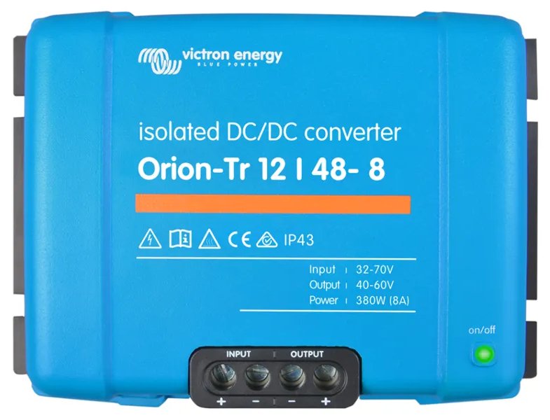 Victron Orion-Tr 12/48V-8A (380W) DC-DC konvertor, Izolovaný, IP43 ORI124838110