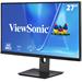 ViewSonic VG2719U-4K 27" UHD Frameless IPS Monitor with 2 HDMI, DP ,USB type C,USB, dual speakers, ergonomický stojan