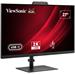 ViewSonic VG2741V-2K 27" QHD SuperClear® IPS/120Hz/ HDMI, DP, 5MP Webcam, microphone, USB, USB-C 15W, repro