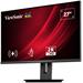 ViewSonic VG2748A-2K 27" 16:9 QHD Frameless IPS LED Monitor, HDMI, DP, USB-C 15W, Speakers, ergonomický stojan