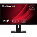 ViewSonic VG2756-4K / 27"/ IPS/ 16:9/ 3840x2160/ 5ms/ 350cd/m2/ DP/ HDMI/ RJ45/ USB/ PIVOT/ Repro