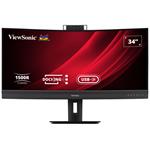 ViewSonic VG3457CV 34" 21:9,3440 x 1440,SuperClear®VA,zakřivený,2 HDMI,DP,100W USB-C,RJ45,USB,speakers,výš. nast.,webca