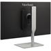 ViewSonic VP2766-2K 27" QHD 3 sides Frameless SuperClear IPS Monitor s 100% sRGB, 90W USB-C, ergonomický stojan, černý