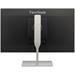 ViewSonic VP2766-2K 27" QHD 3 sides Frameless SuperClear IPS Monitor s 100% sRGB, 90W USB-C, ergonomický stojan, černý