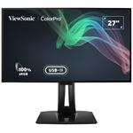 ViewSonic VP2768A-4K / 27"/ IPS/ 16:9/ 3840x2160/ 6ms/ 350cd/m2/ DP/ 2xHDMI/ USB/ USB-C/ RJ45ˇ/ PIVOT/