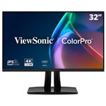 ViewSonic VP3256-4K / 32"/ IPS/ 16:9/ 3840x2160/ 5ms/ 350cd/m2/ DP/ HDMI/ 2xUSB-A/ USB-B / USB-C PD-100W/ PIV VP3256A-4K