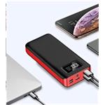 Viking power banka go20, 20000 mAh, černo-červená VGO20R