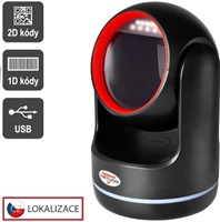 Virtuos CCD 2D čtečka Virtuos HT-861A, stacionární, USB, černá EHE0009