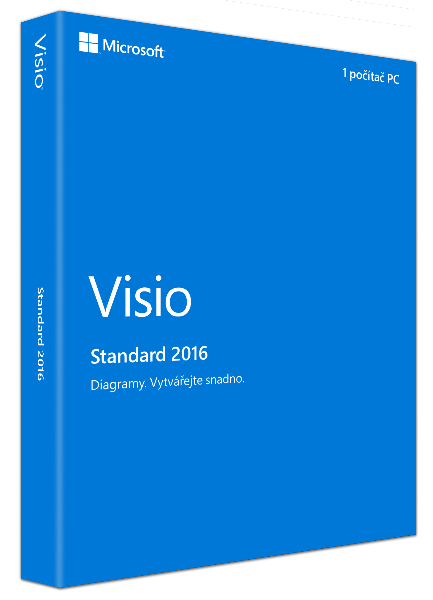 Visio Standard 2016 Win Czech Medialess D86-05552